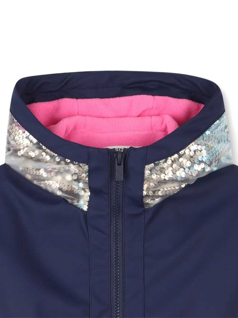 Billieblush Jack met pailletten en capuchon Blauw