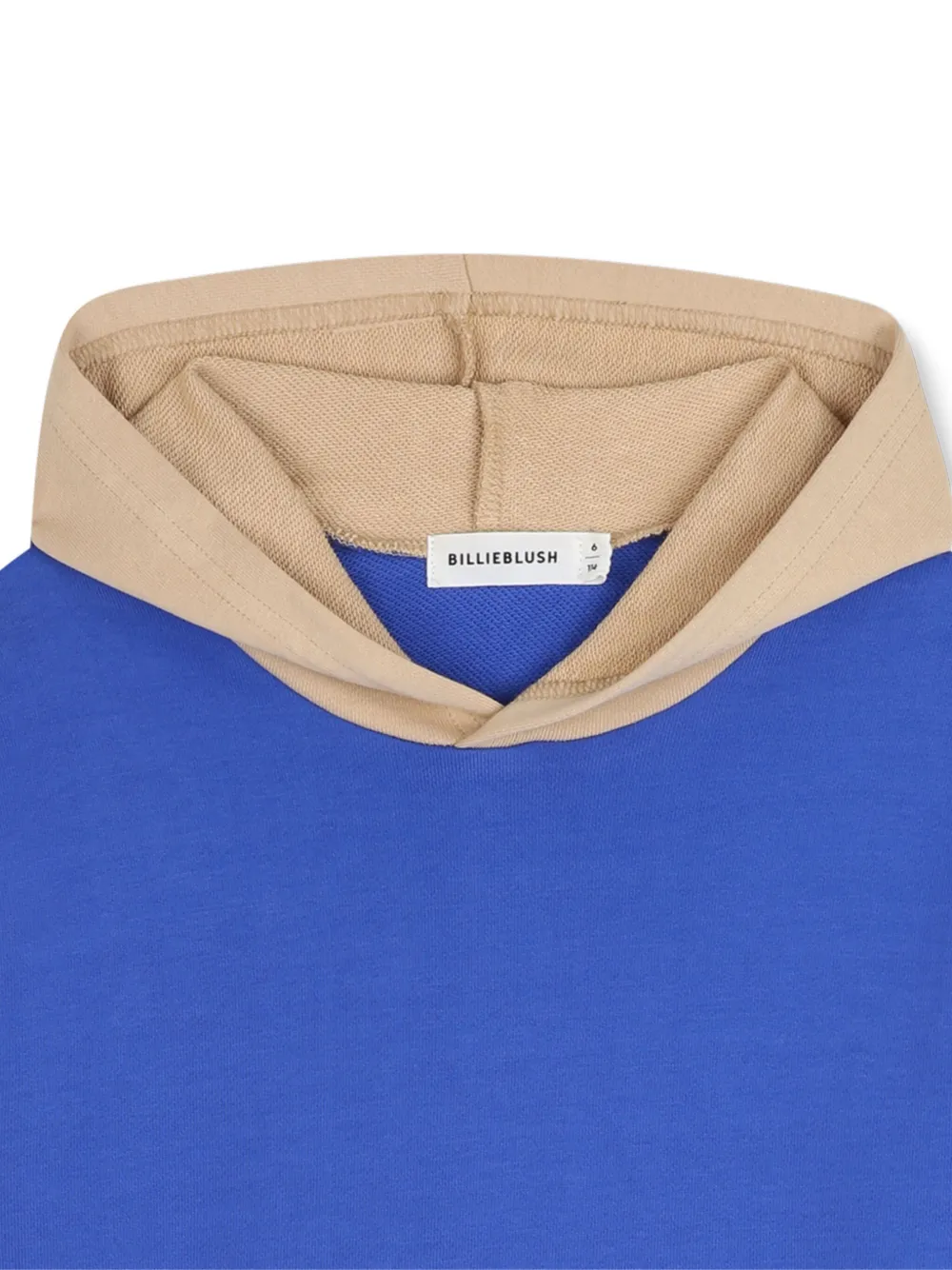 Billieblush Hoodie met colourblocking Blauw