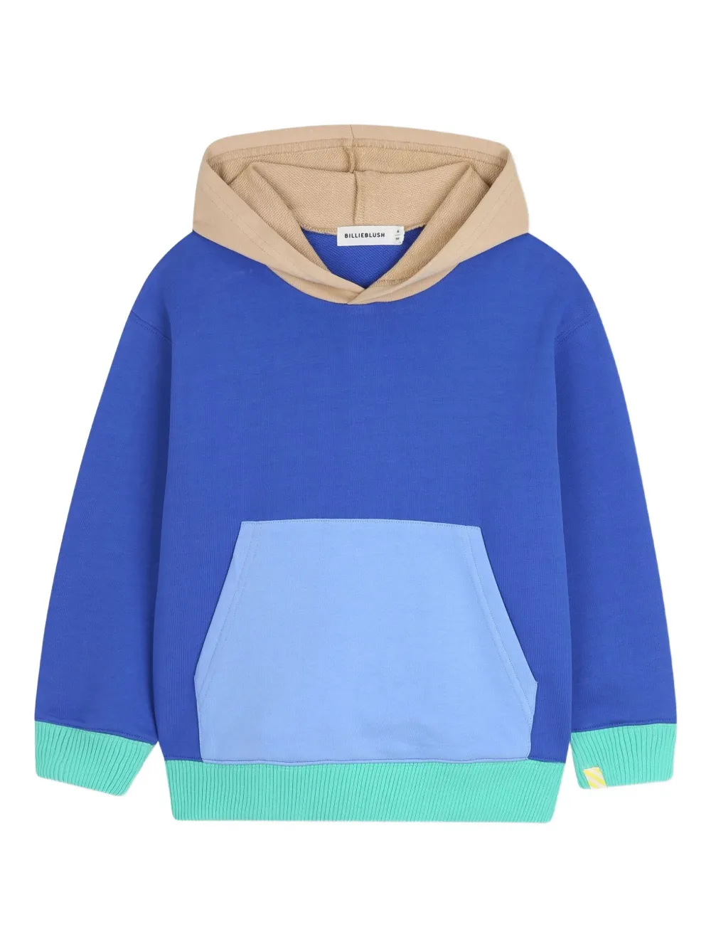 Billieblush Hoodie met colourblocking Blauw