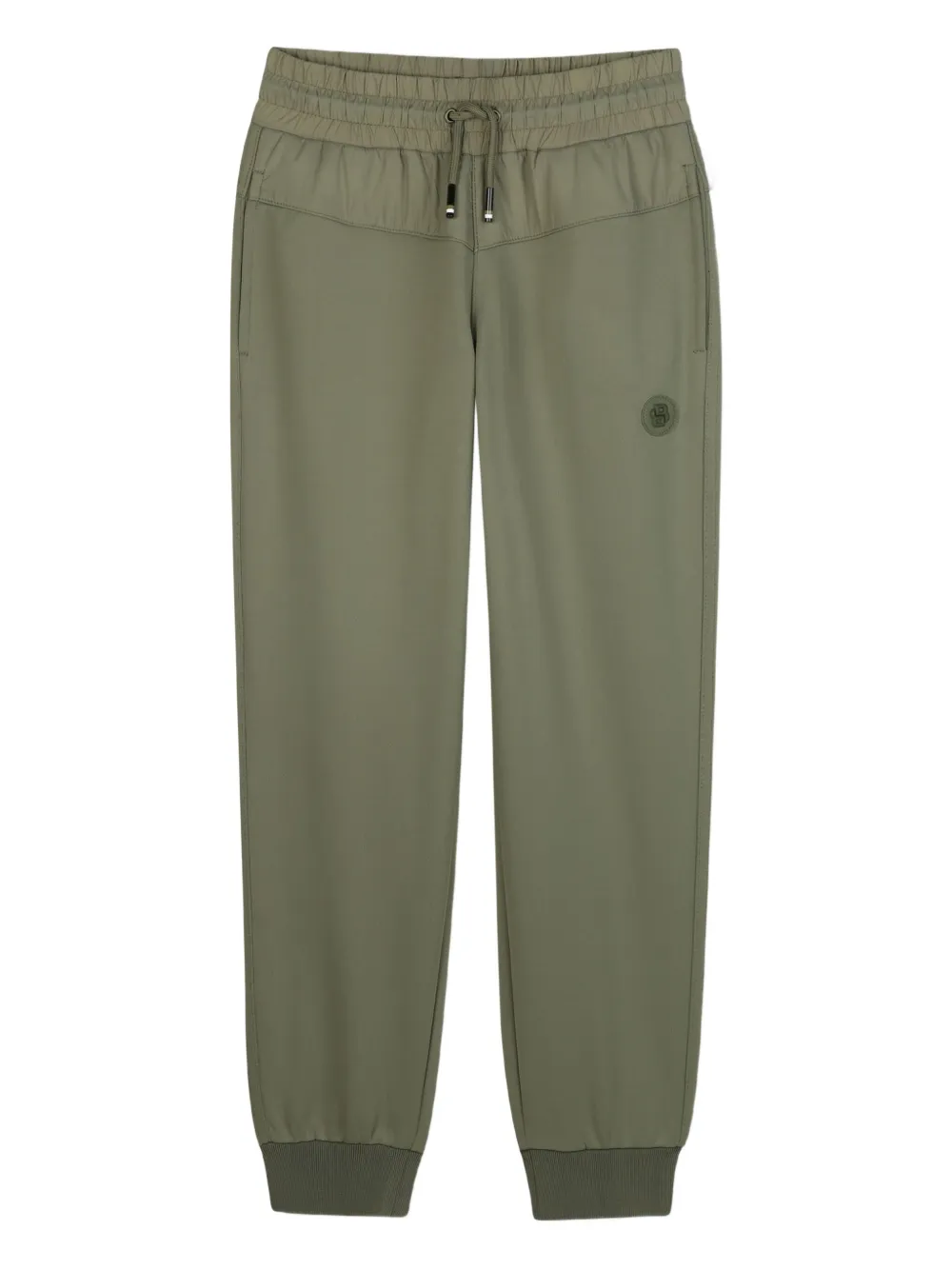 BOSS Kidswear Trainingsbroek met elastische taille Groen
