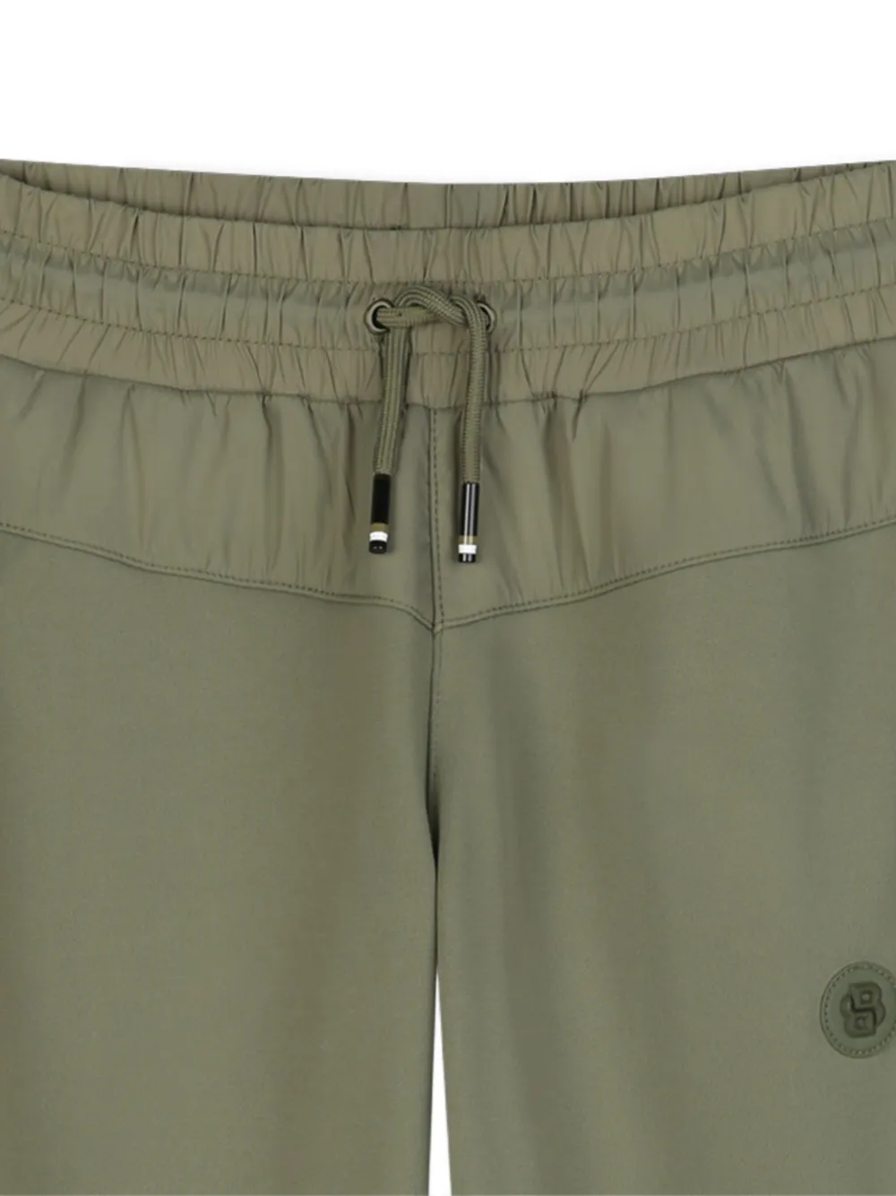BOSS Kidswear Trainingsbroek met elastische taille Groen