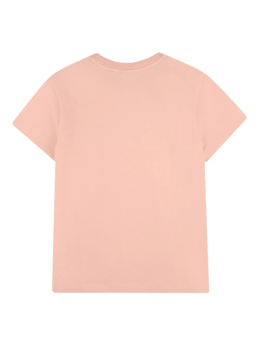 BOSS Kidswear T-shirt met logoprint Roze