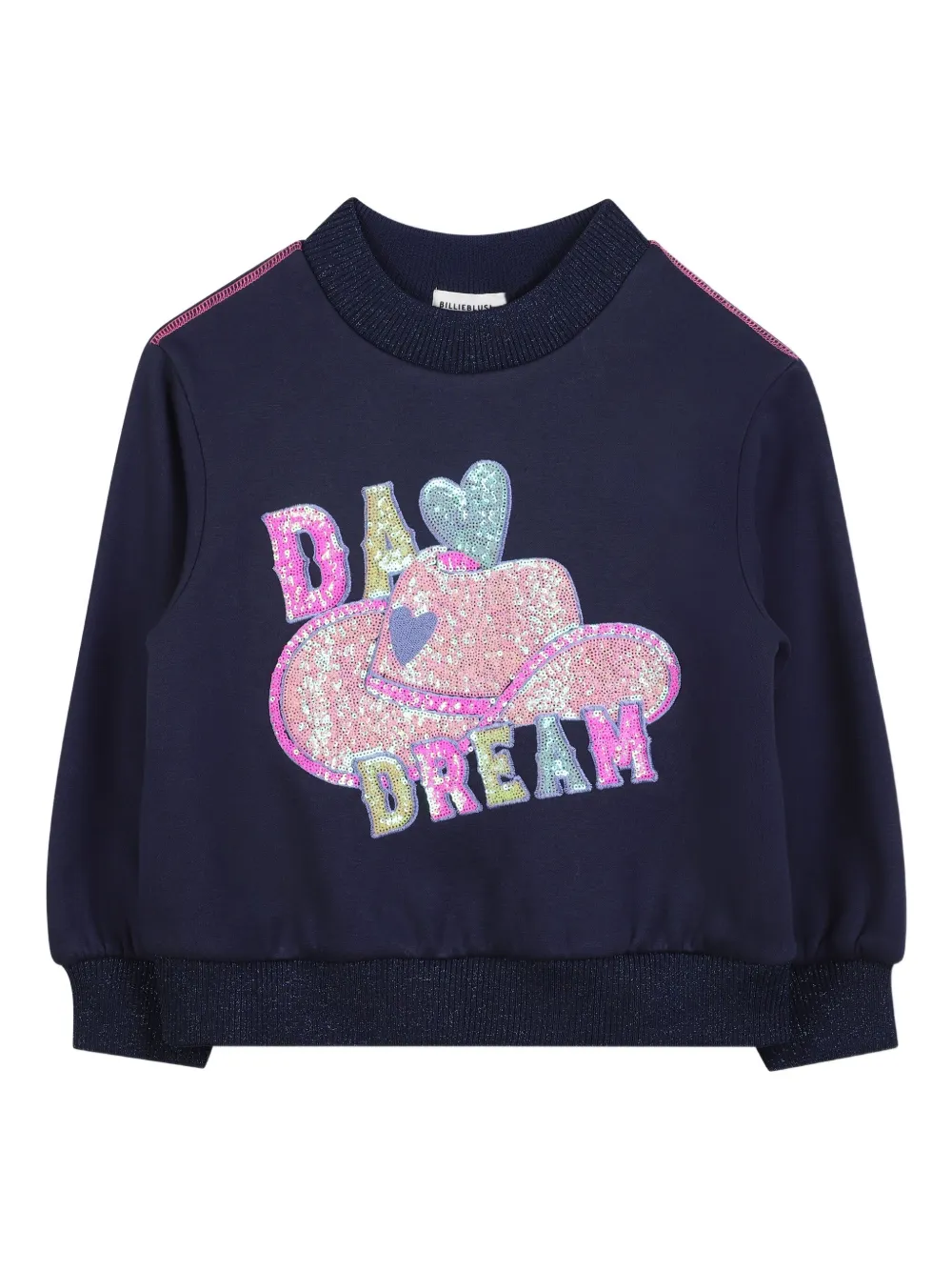 Billieblush Sweater verfraaid met pailletten Blauw
