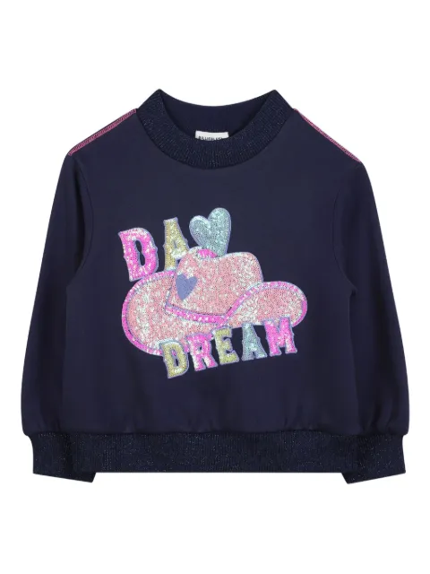 Billieblush sequin-embellished sweatshirt