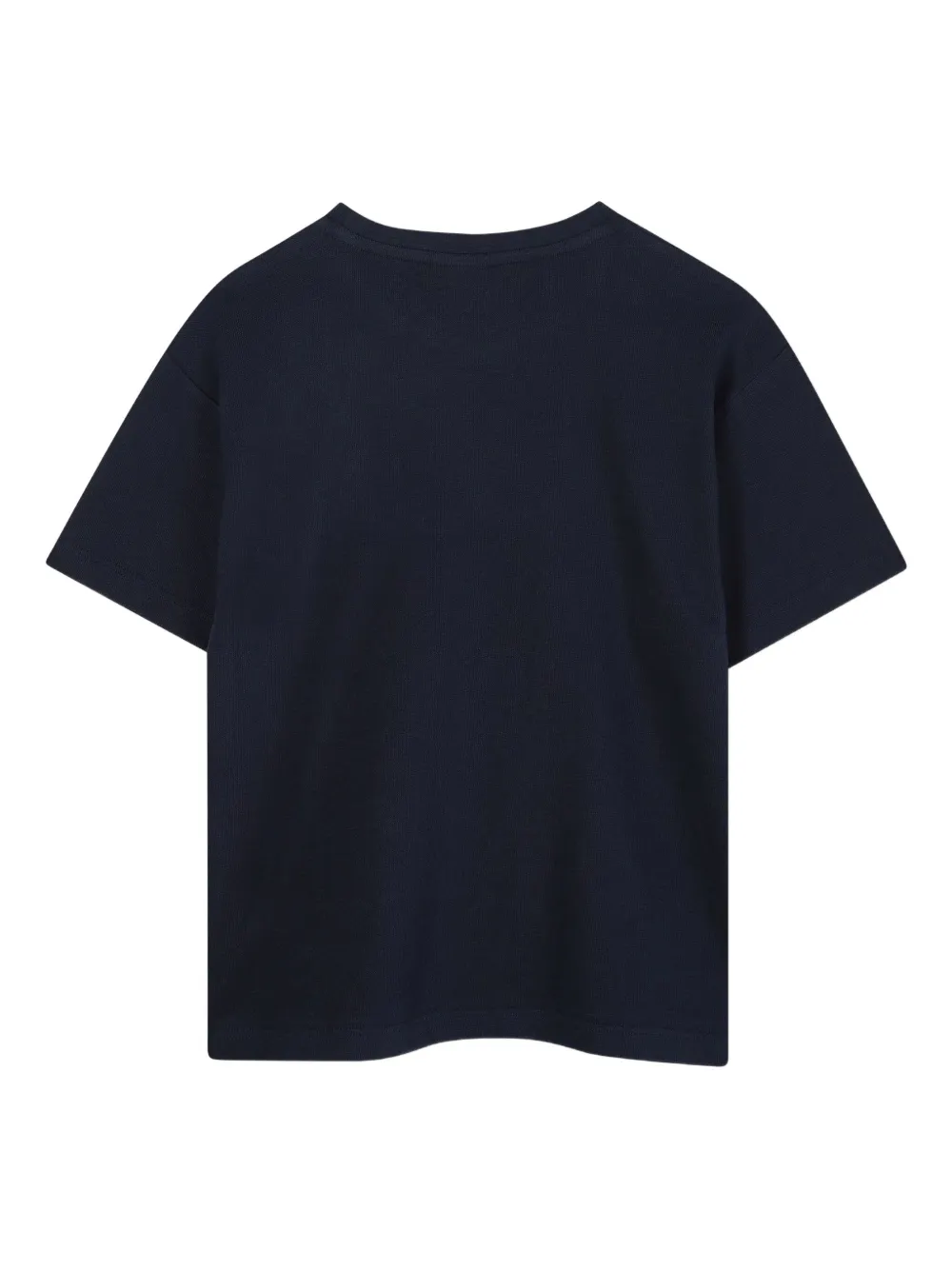 BOSS Kidswear T-shirt met geborduurd logo Blauw