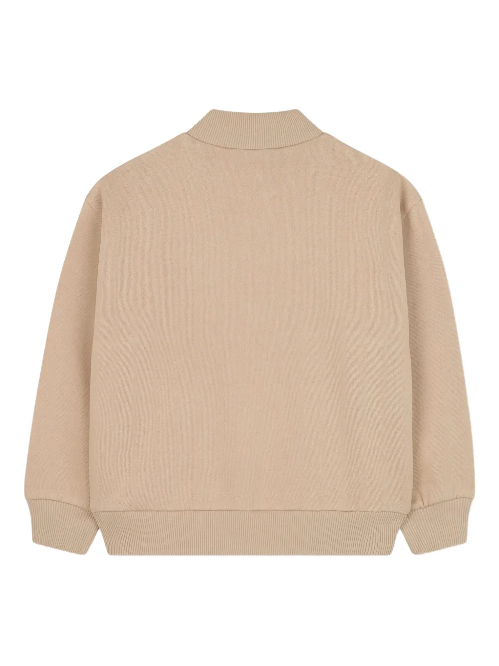 Billieblush Sweater met rits en hoge hals Beige