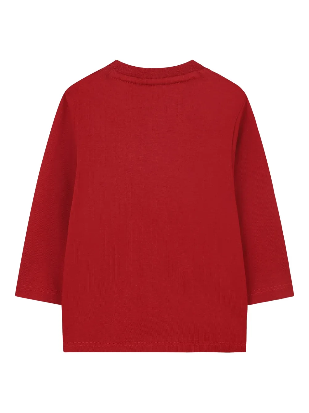 BOSS Kidswear T-shirt met grafische print Rood