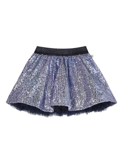 Billieblush sequin-embellished flared skirt