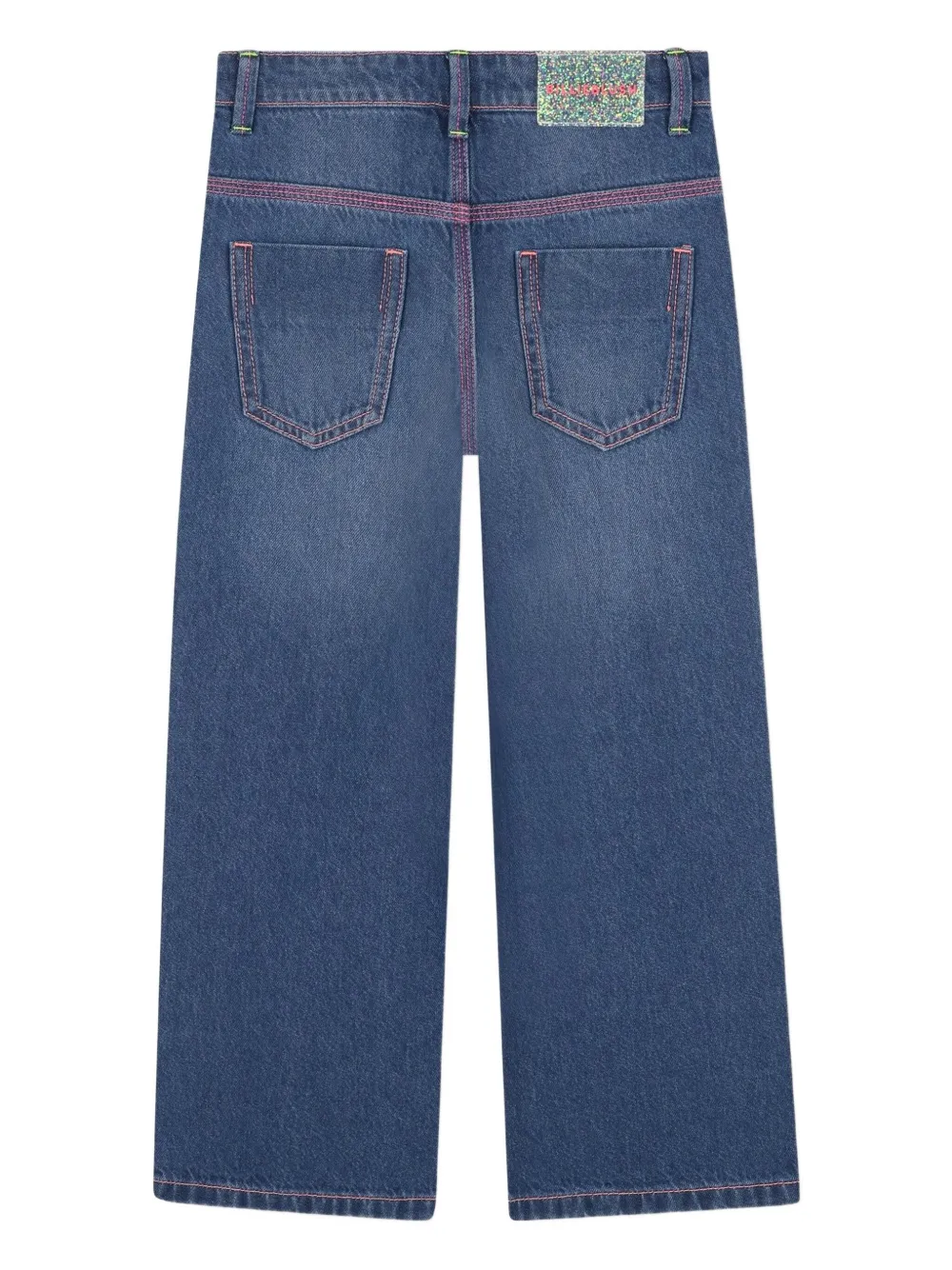 Billieblush Jeans met geborduurd hart Blauw