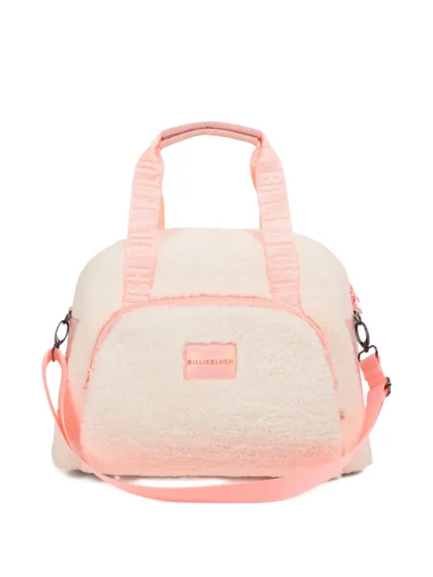 Billieblush faux-shearling changing bag