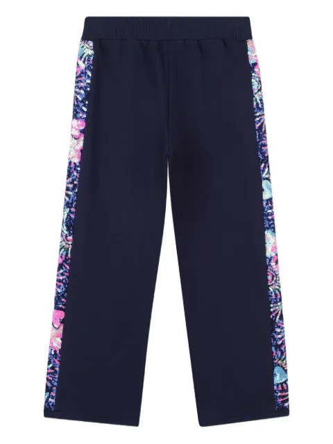 Billieblush sequin-panel trousers
