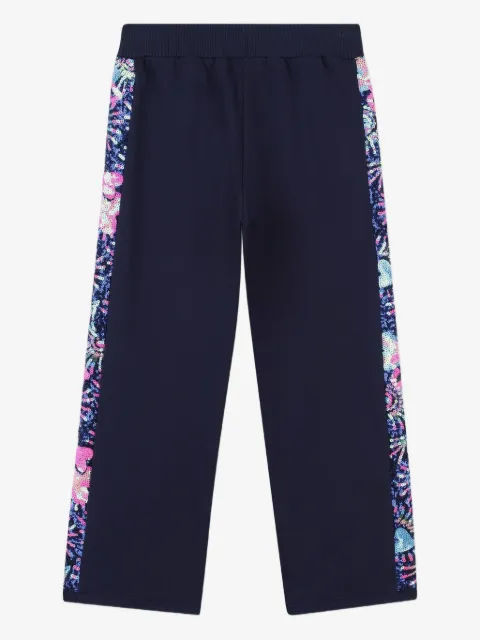 Billieblush pantalones bordados con lentejuelas