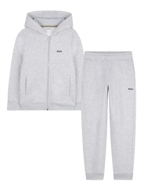 BOSS Kidswear logo-print tracksuit set