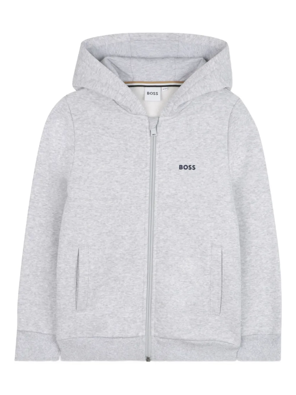 BOSS Kidswear Trainingspak met logoprint Grijs