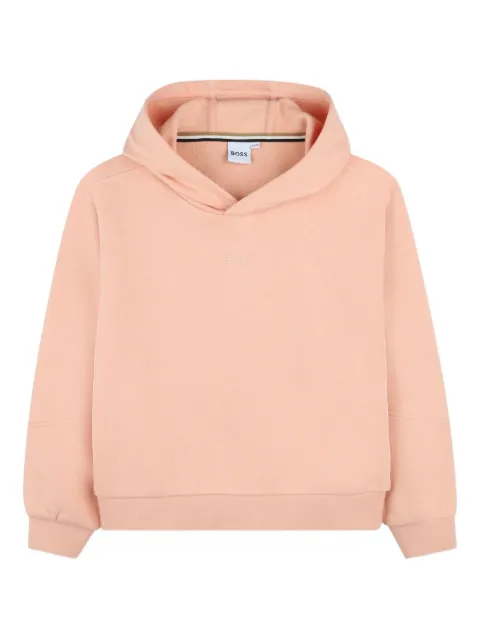 BOSS Kidswear hoodie con detalle del logo