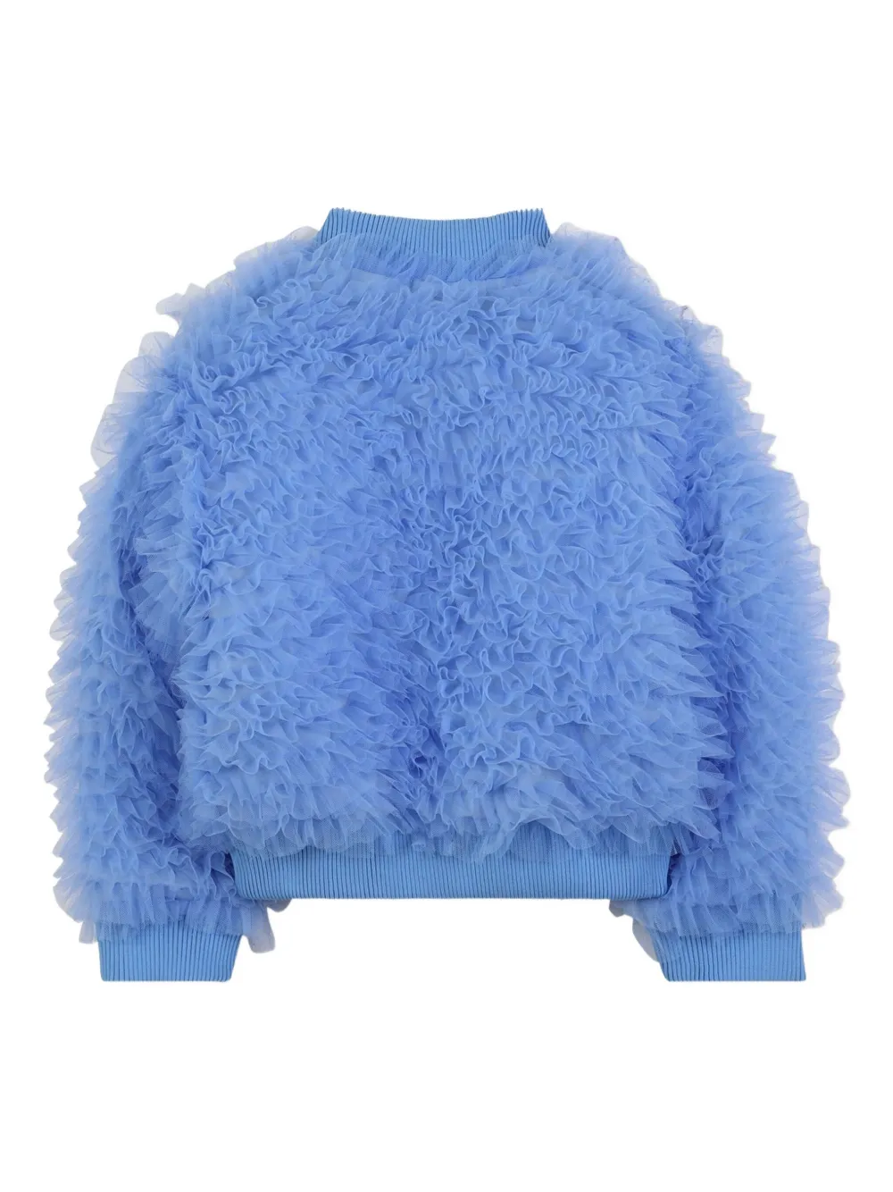 Billieblush Bomberjack met ruches Blauw