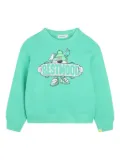 Billieblush graphic-print sweatshirt - Green