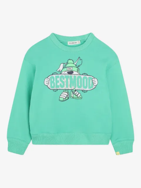 Billieblush sudadera con estampado gráfico