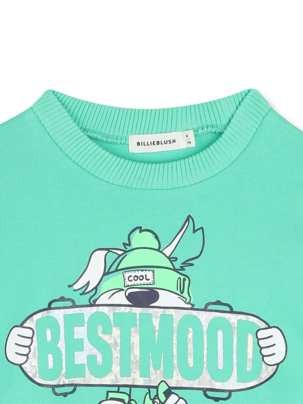Billieblush Sweater met grafische print Groen
