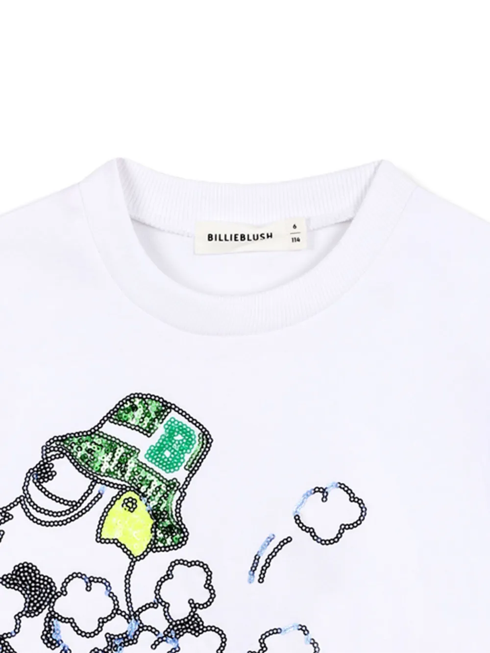 Billieblush T-shirt met print Wit