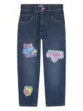 Billieblush patch-detail jeans - Blue