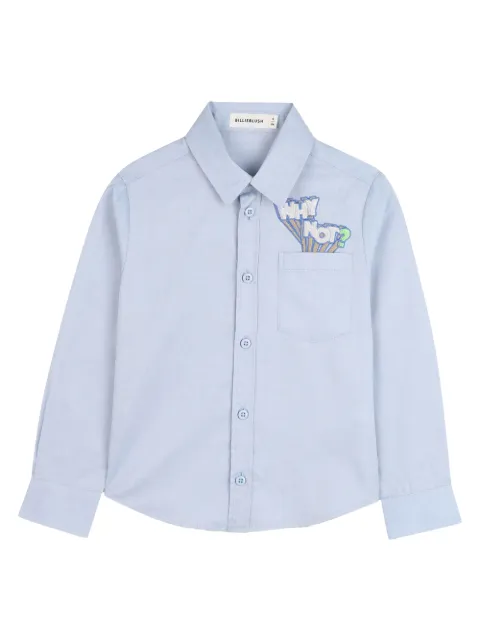 Billieblush embroidered pocket shirt