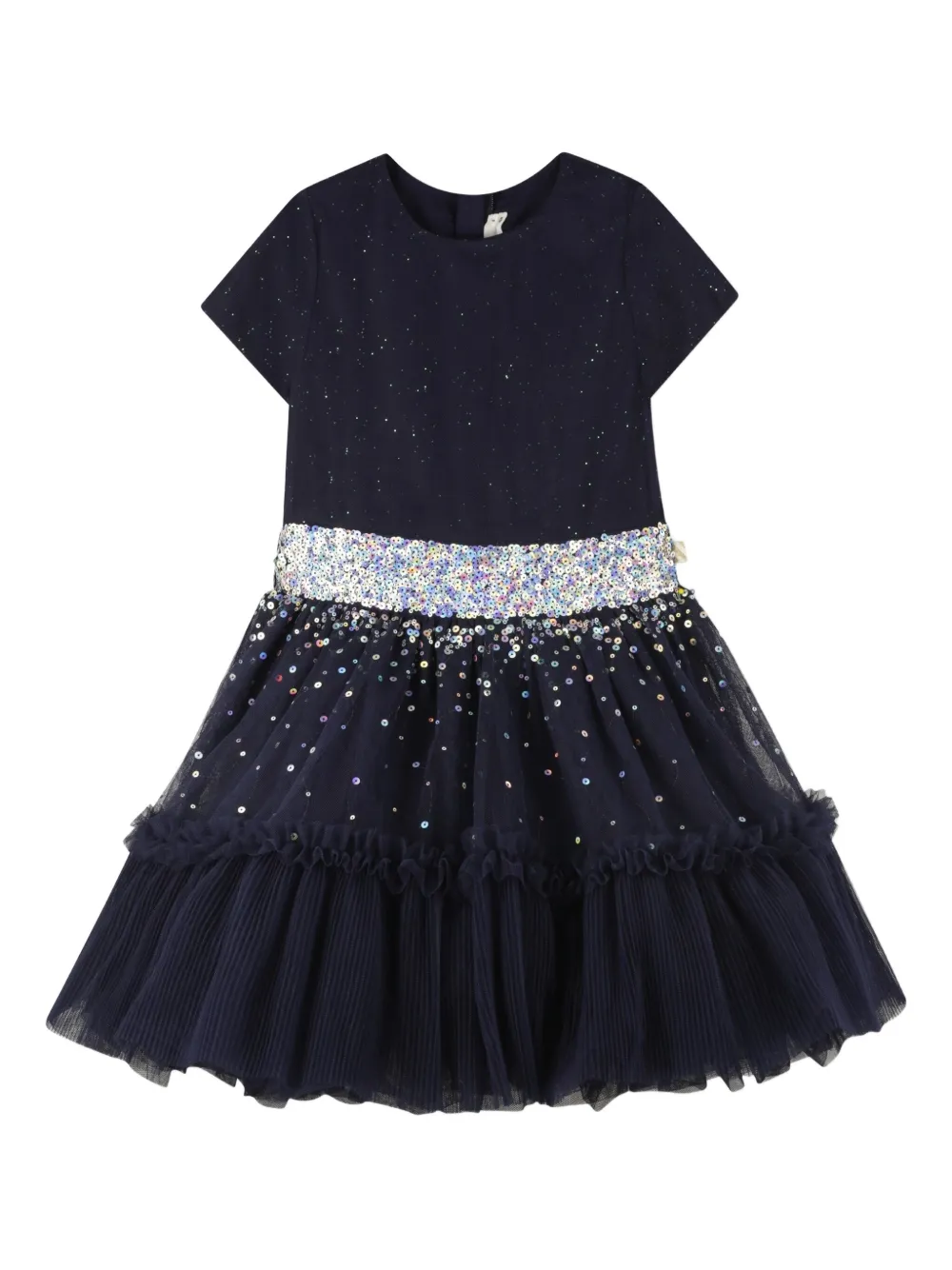 Billieblush Tulen jurk met pailletten Blauw
