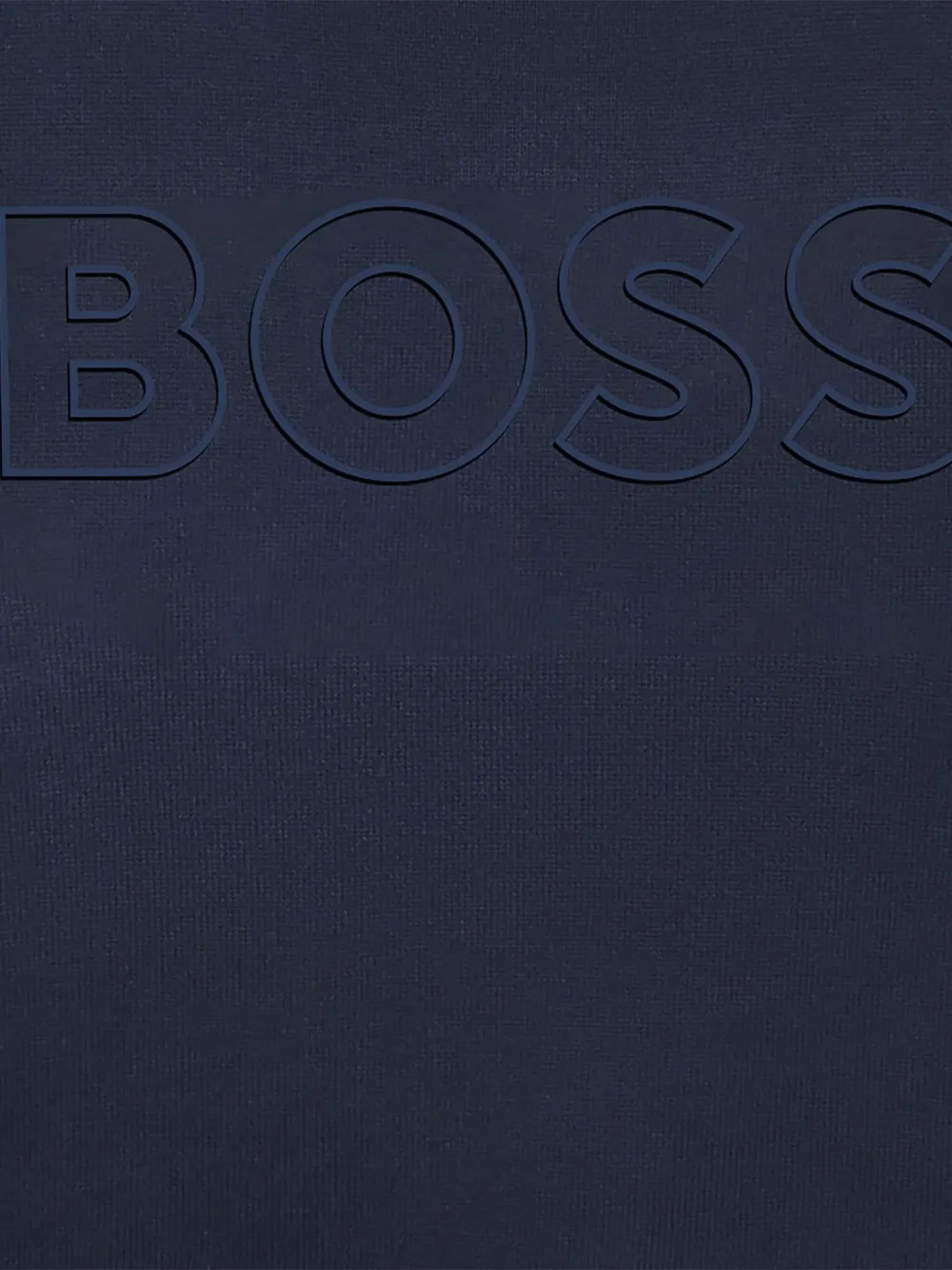 BOSS Kidswear Sweater met ronde hals Blauw