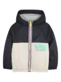Billieblush colourblock hooded jacket - Black