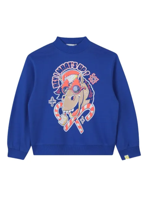Billieblush horse graphic sweatshirt