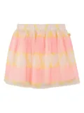 Billieblush heart-print tulle skirt - Pink
