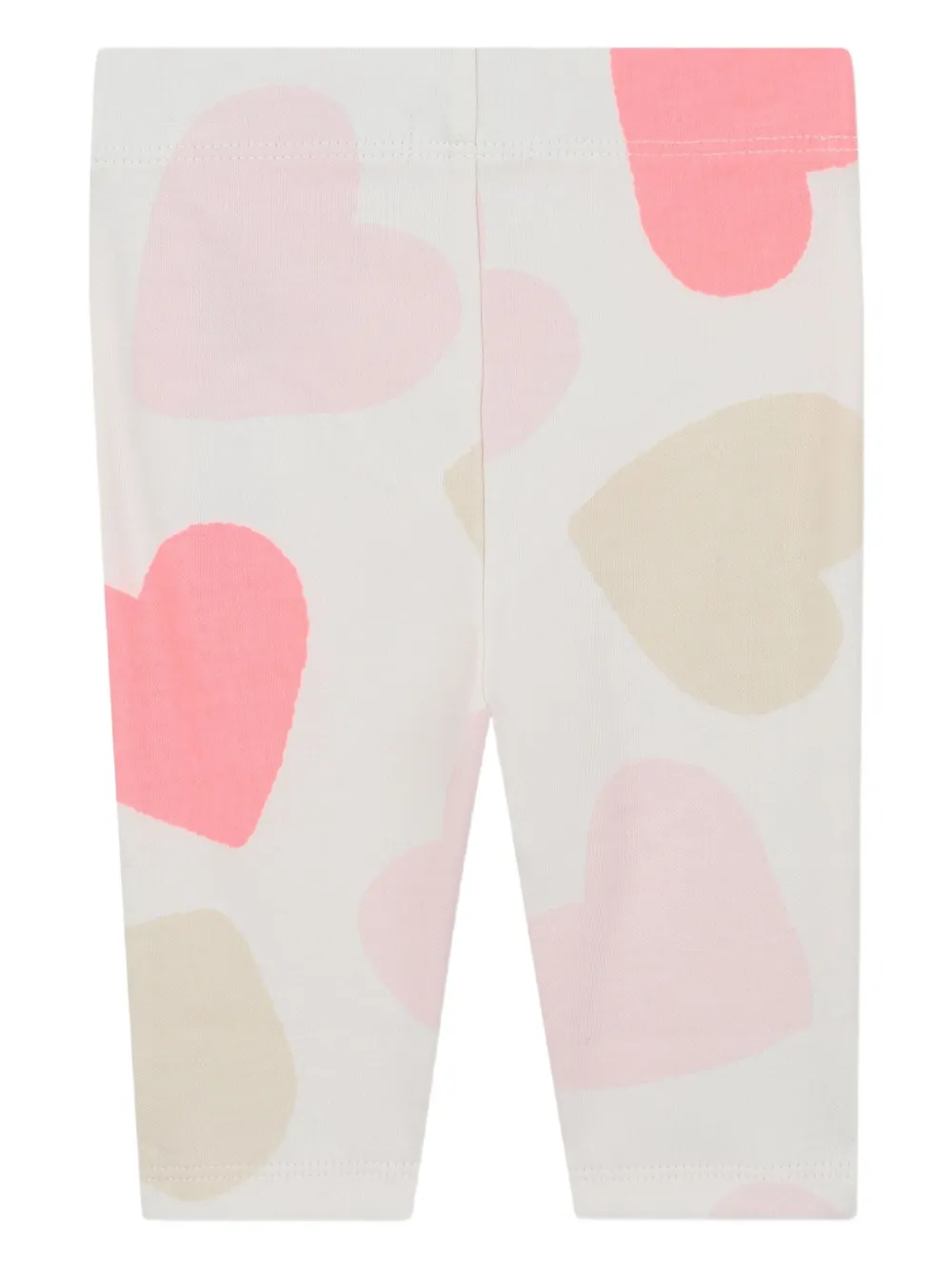 Billieblush Top en legging met hartprint Wit