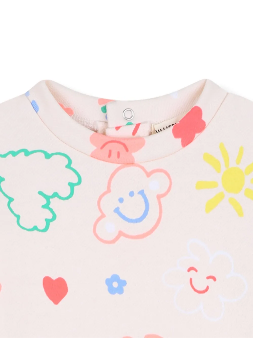 Billieblush Top met korte mouwen en grafische print Roze
