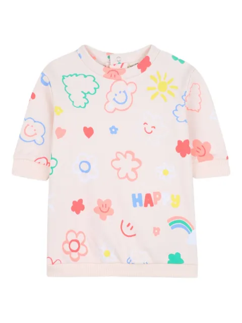 Billieblush graphic print short-sleeve top