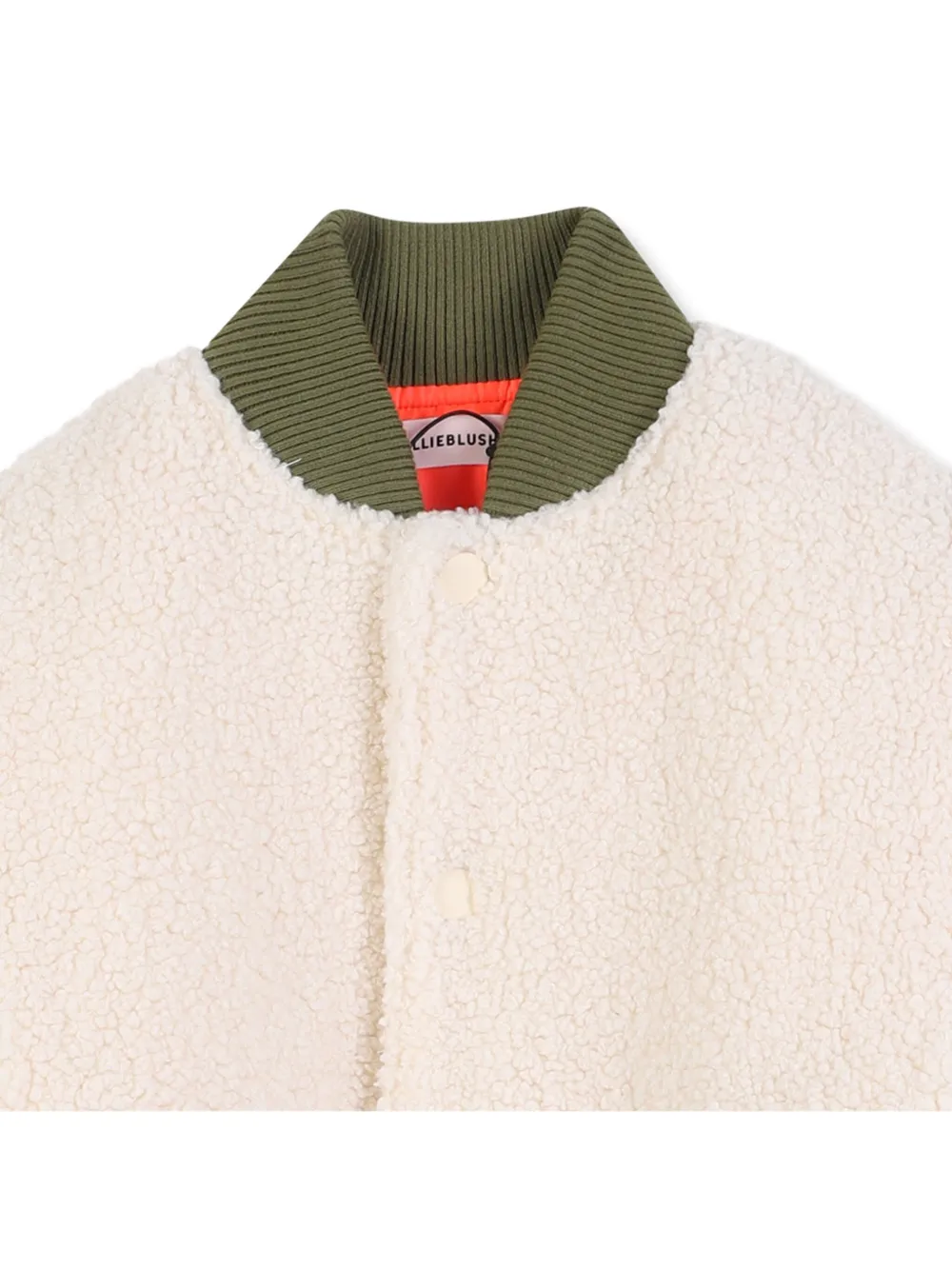 Billieblush Bomberjack van imitatie lamswol Beige
