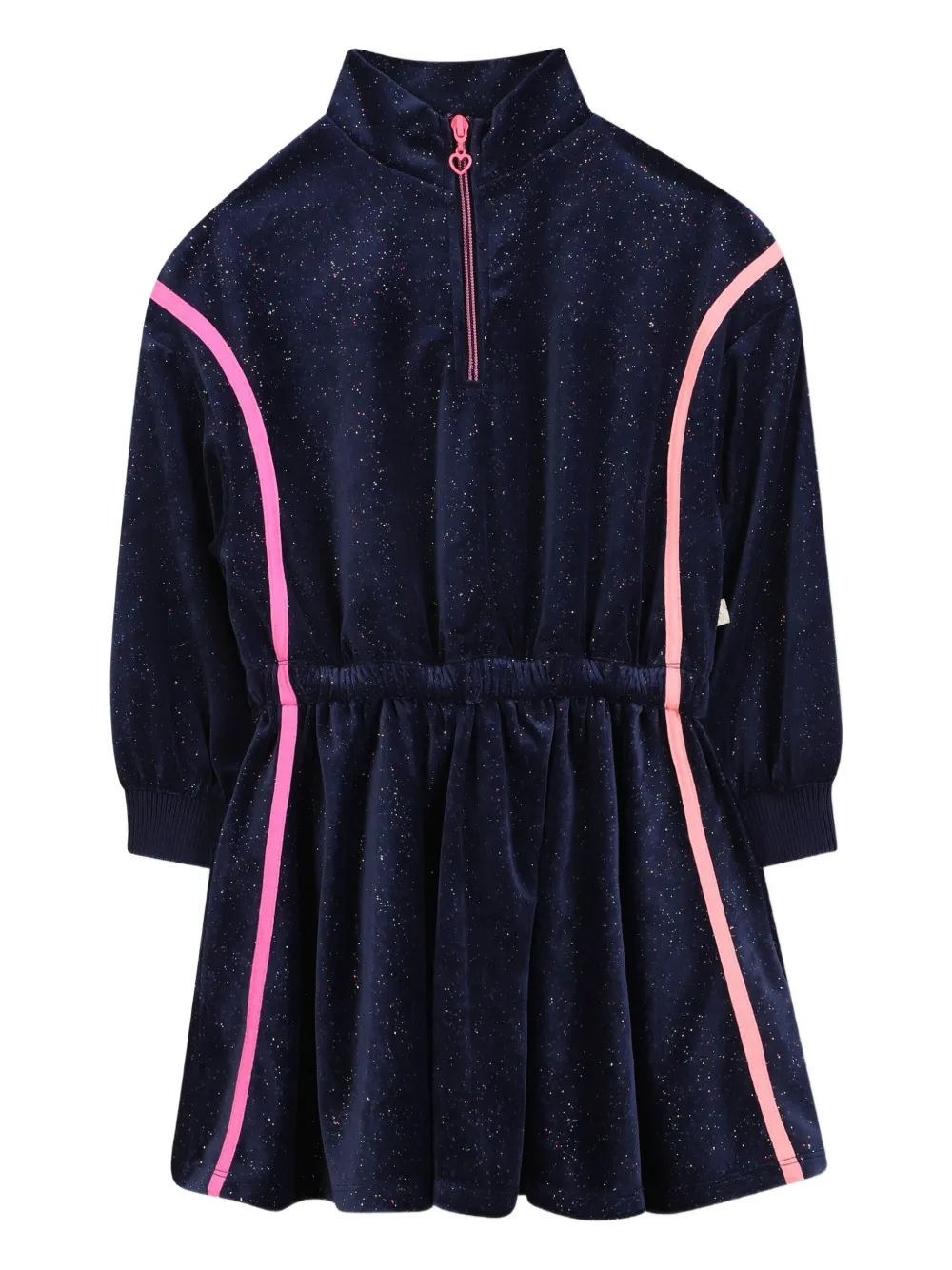 Billieblush Jurk met opstaande hals en rits Blauw