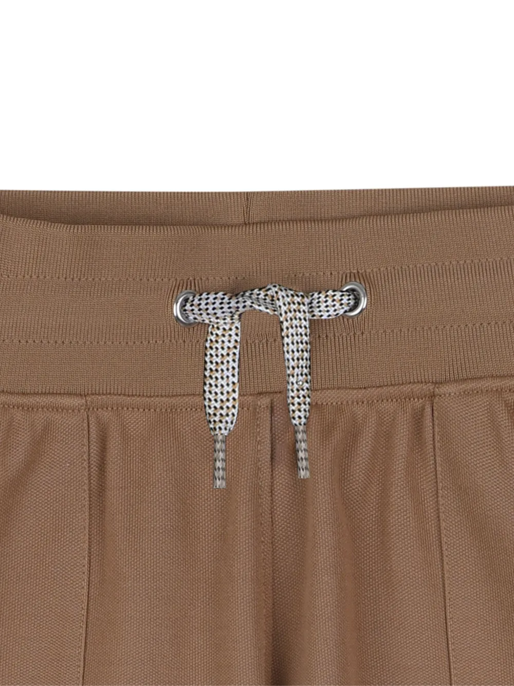 BOSS Kidswear Shorts met trekkoordtaille Beige
