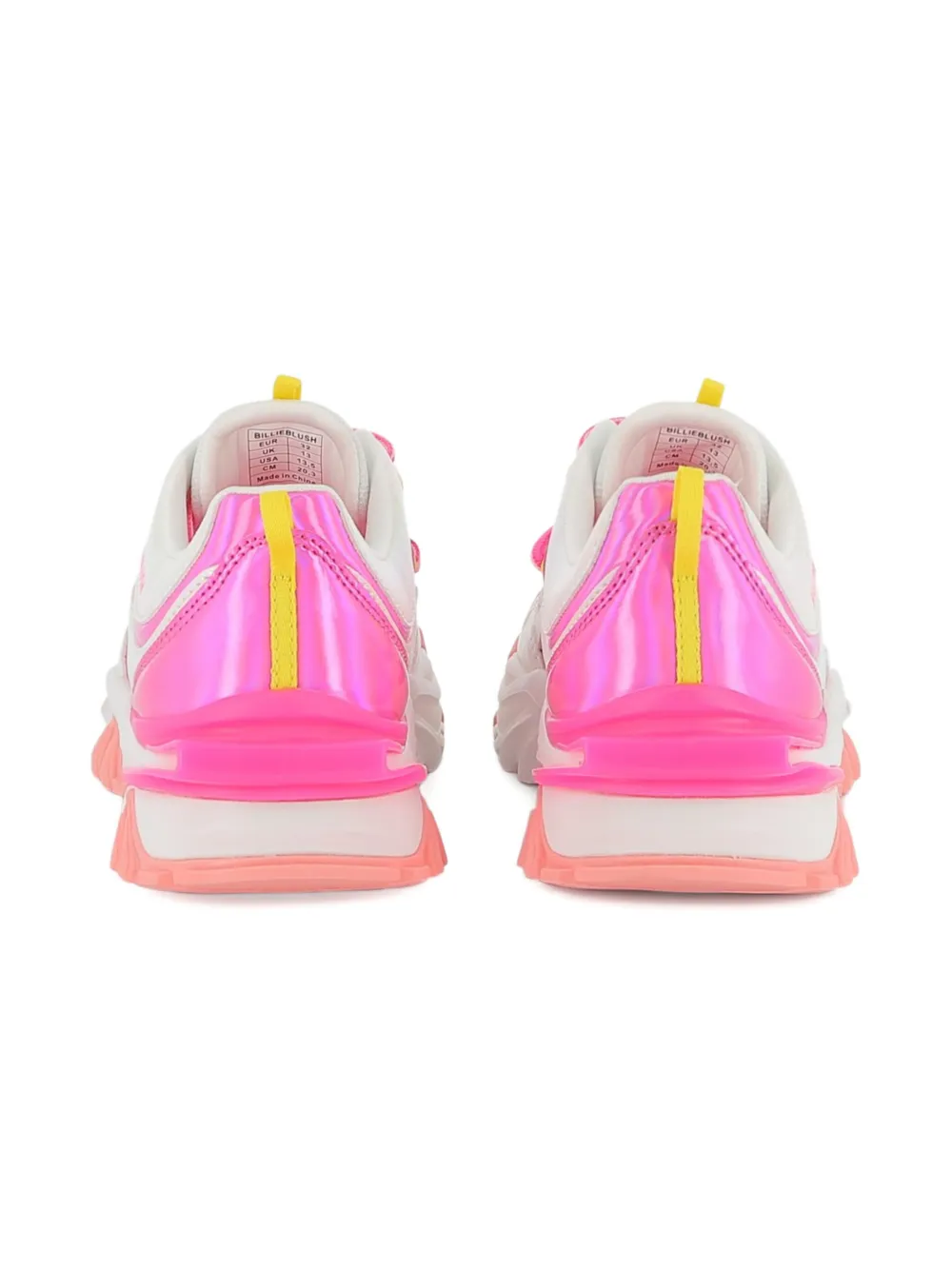 Billieblush Holografische sneakers Wit