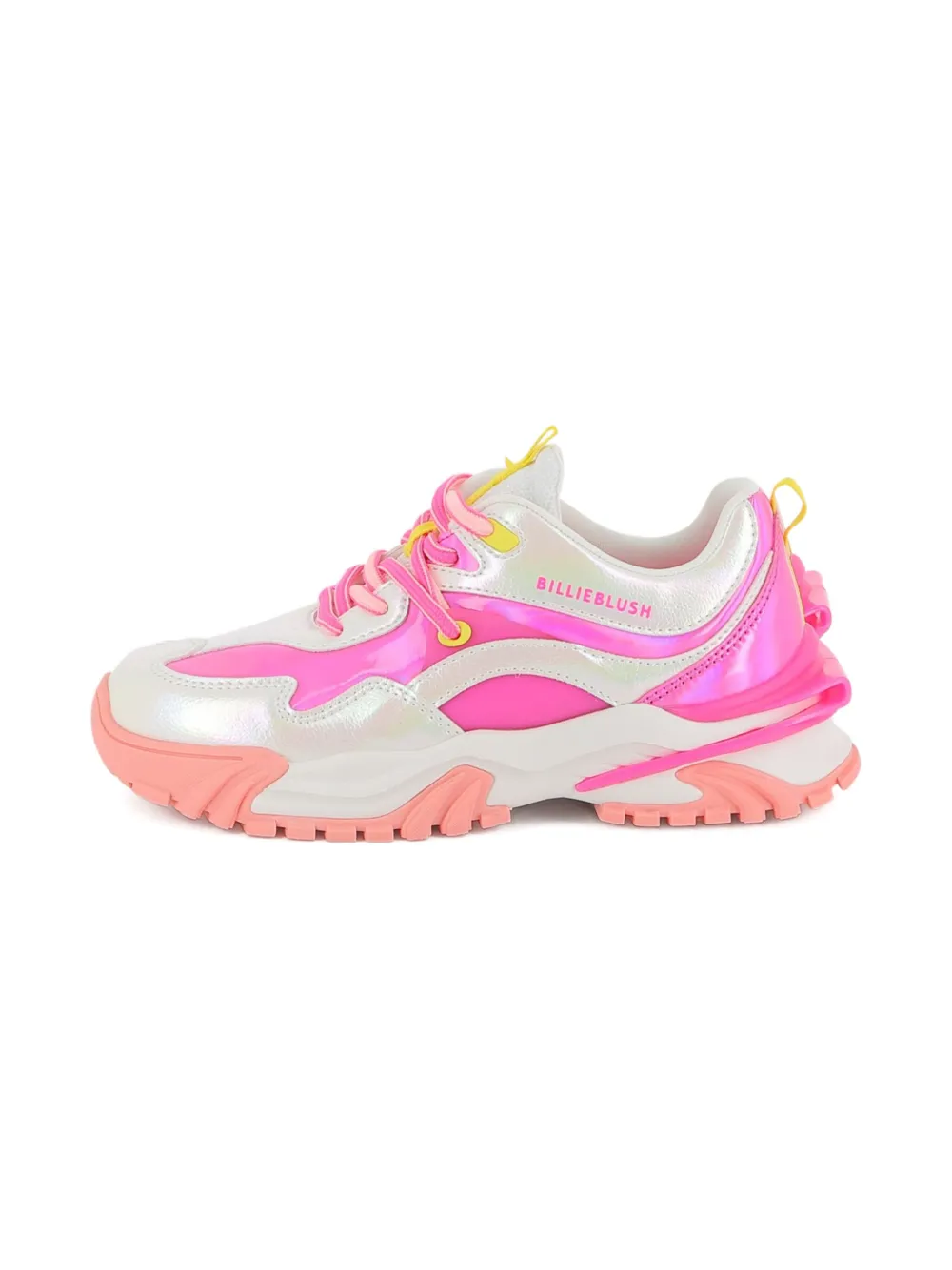 Billieblush Holografische sneakers Wit