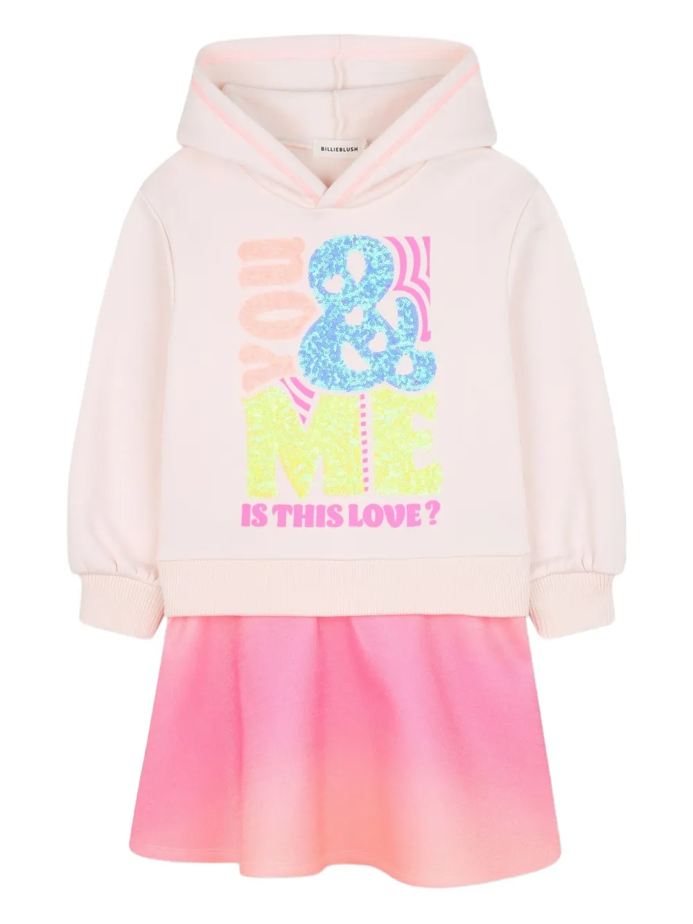 Billieblush Jurk met tekst Roze