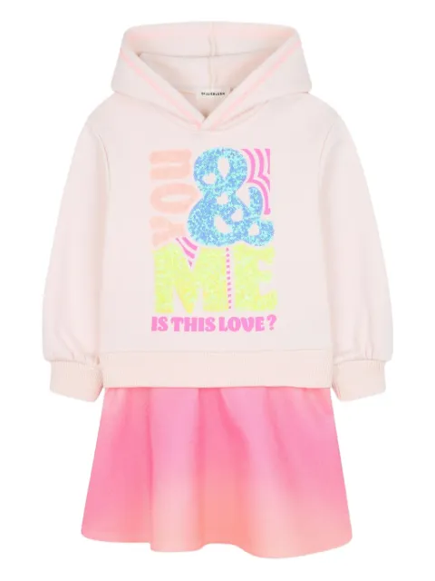 Billieblush text-print dress
