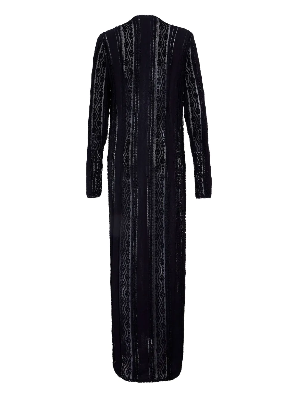 Charo Ruiz Ibiza Inar mesh jas - Zwart