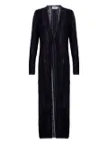 Charo Ruiz Ibiza Inar mesh coat - Black