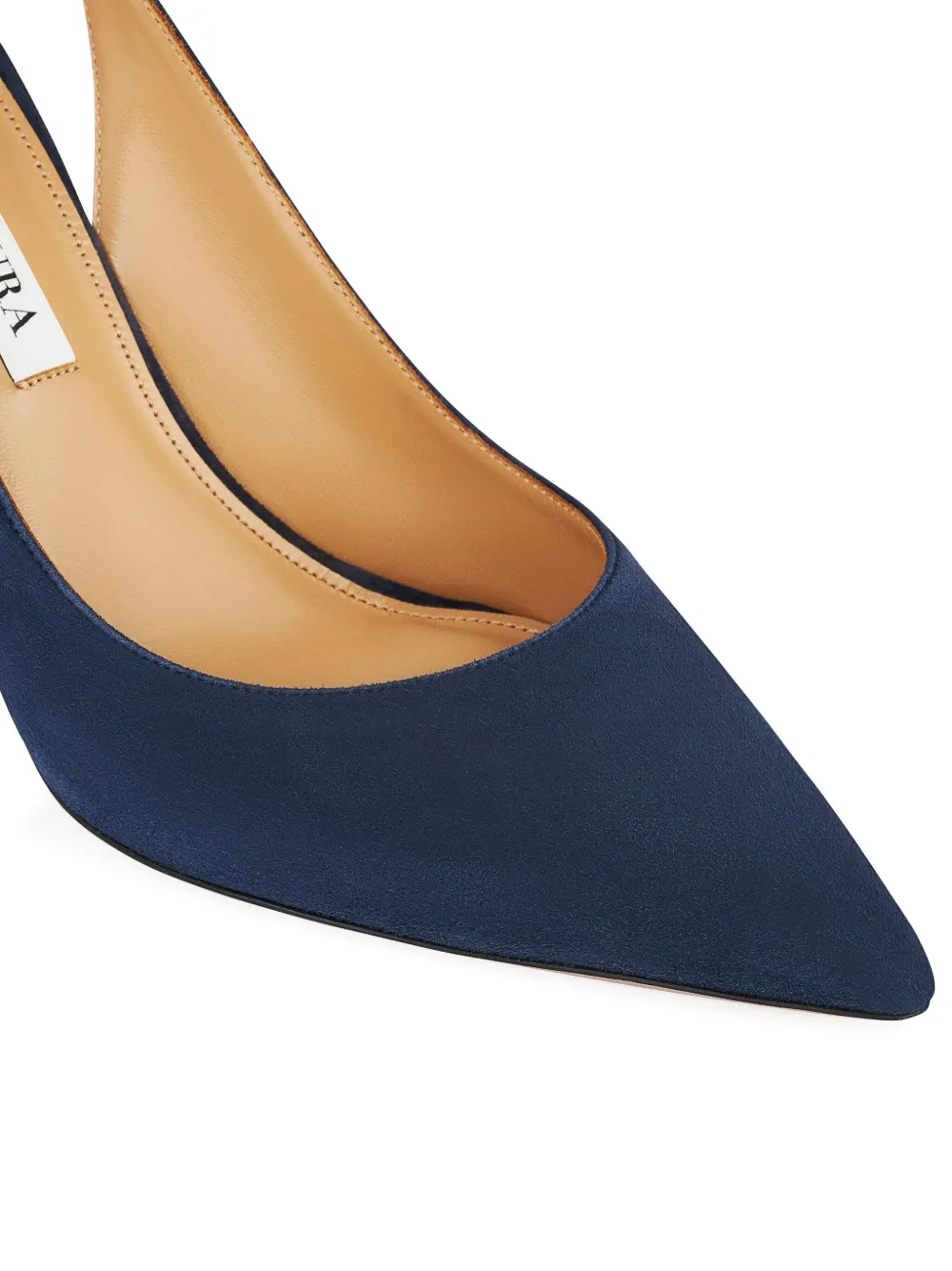 Aquazzura 85mm bow-tie pumps Blue
