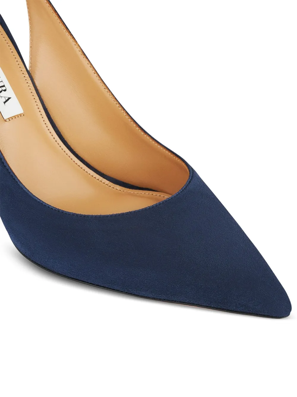 Aquazzura 85 mm pumps met vlinderdas Blauw