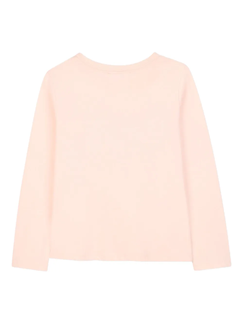 Chloé Kids T-shirt met logoprint Roze