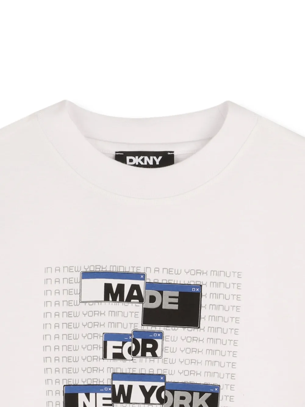 Dkny Kids T-shirt met grafische print Wit
