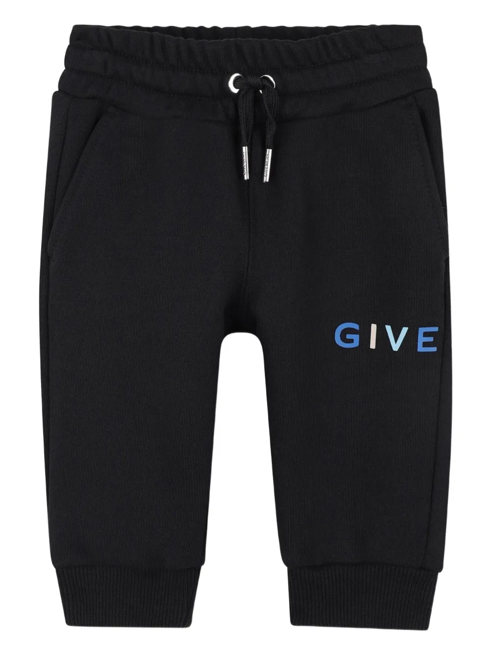 Givenchy Kids Broek met logoprint Zwart