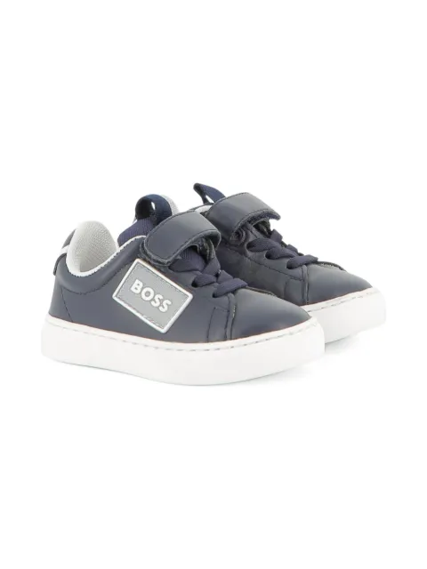 BOSS Kidswear touch-strap sneakers