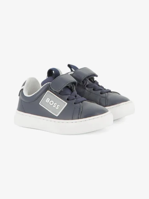 BOSS Kidswear touch-strap sneakers